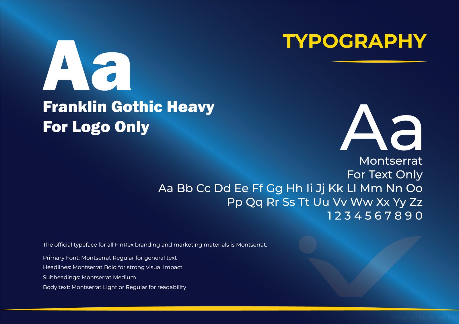FinRex Typography