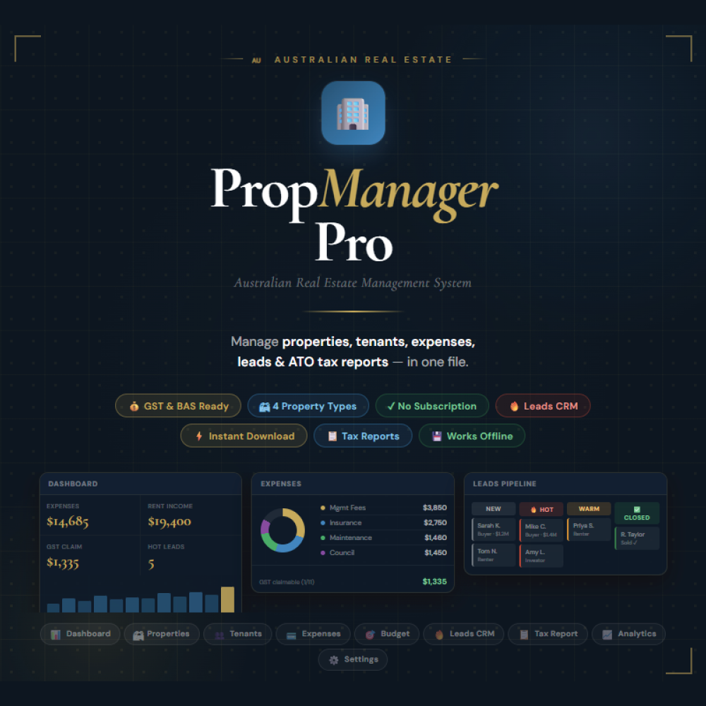 PropManager Pro Dashboard